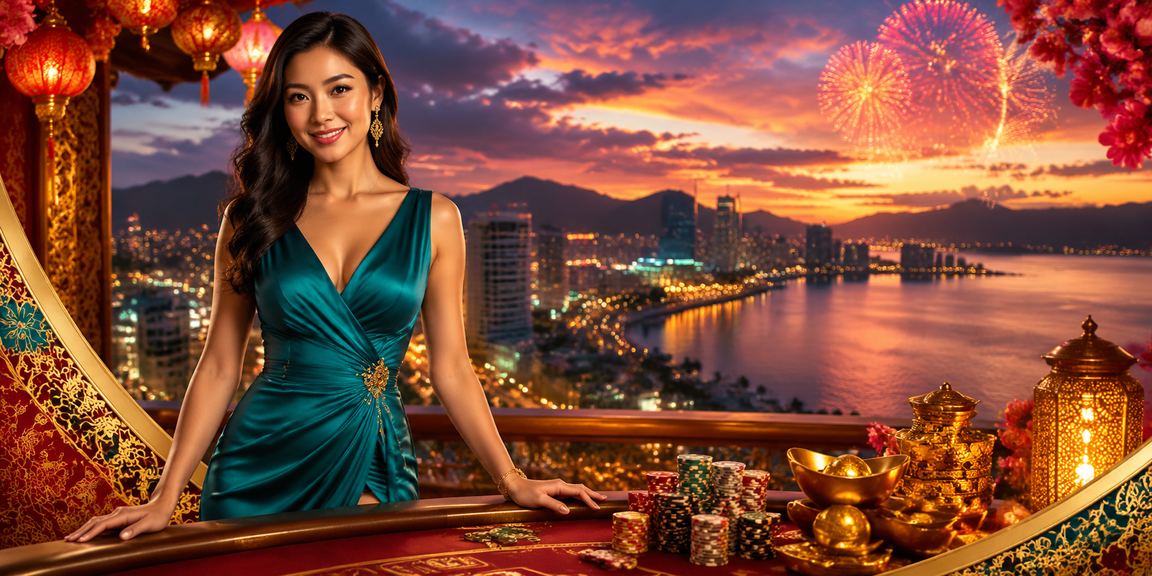 Casino betting ambience in Kota Kinabalu featuring batik-inspired design that reflects Sabah's local culture