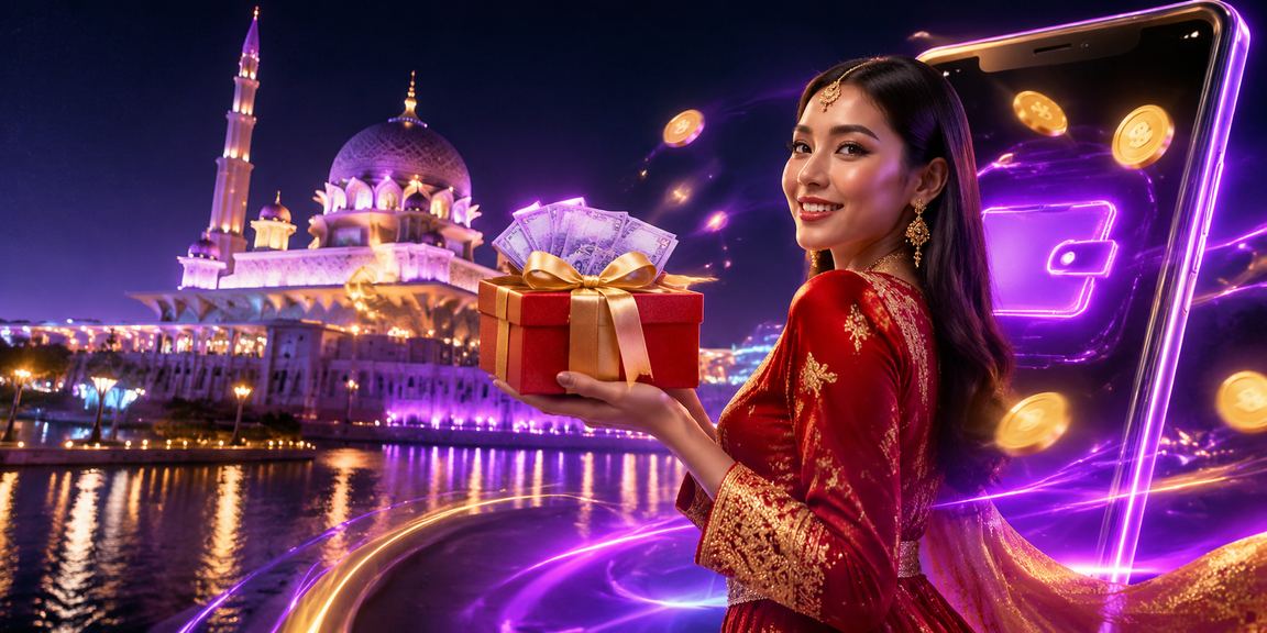 Suasana pertaruhan kasino Putrajaya dengan gaya reka bentuk Melayu mewakili budaya permainan tempatan